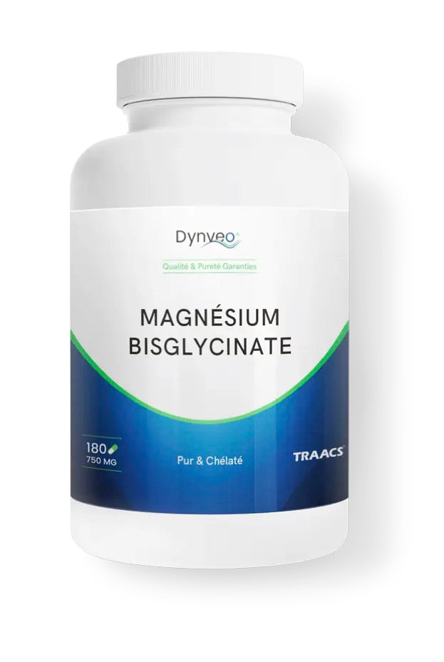 Magnésium bisglycinate chélaté (180 gélules)