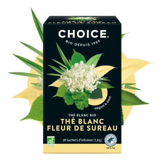 Choice - Thé blanc fleur de sureau