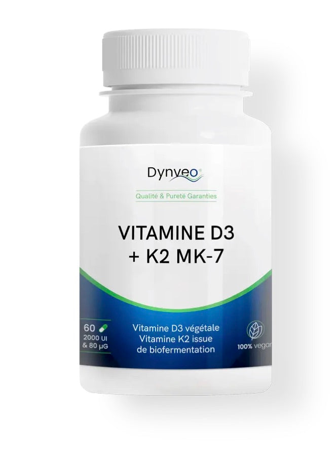 Vitamine D3 + K2 MK-7 : une synergie pour les os