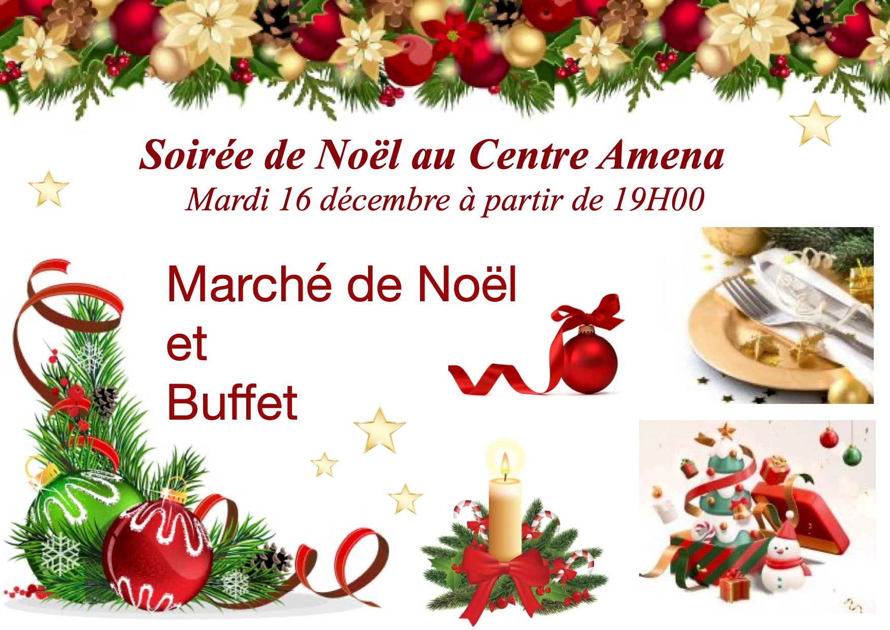 Soirée de Noël au Centre Amena