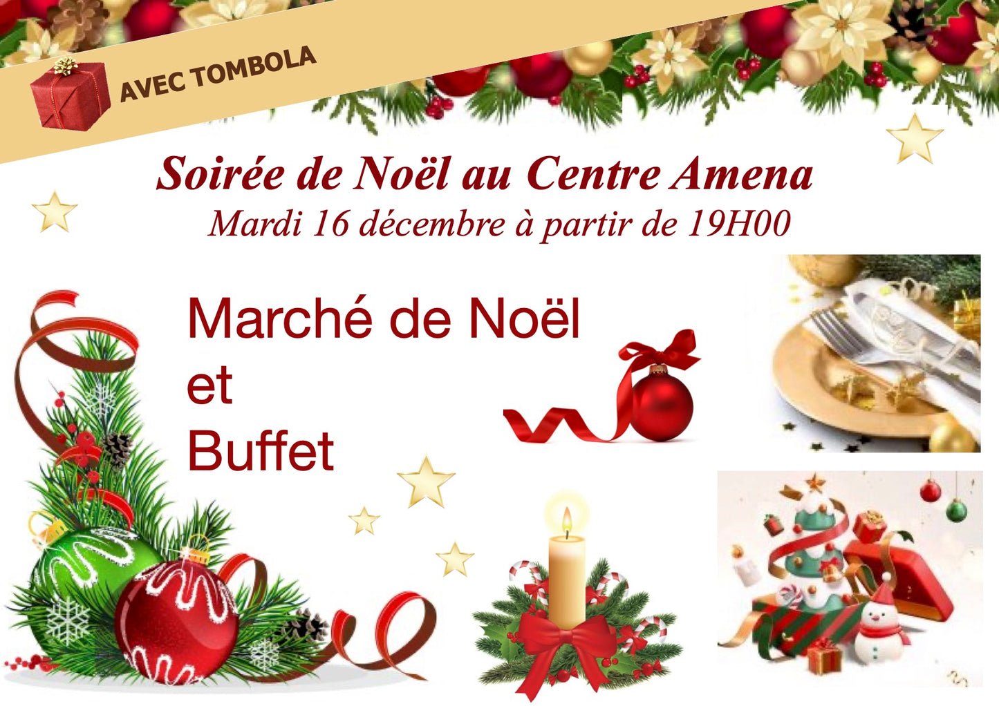 Soirée de Noël au Centre Amena