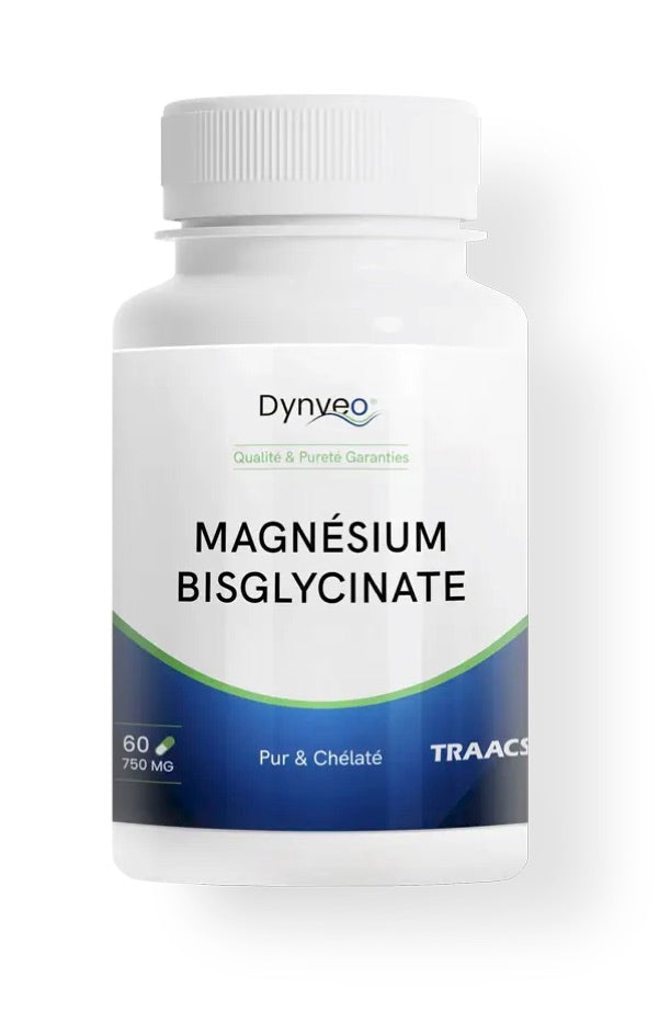 Magnésium bisglycinate chélaté (60 gélules)