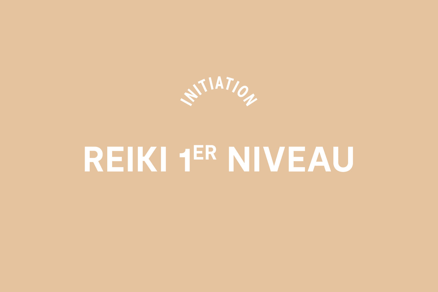 Initiation 1er niveau Reiki au Centre Amena