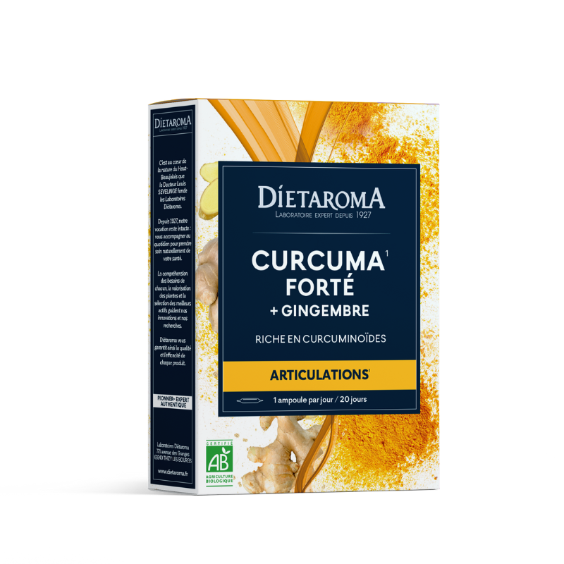 Curcuma + Gingembre Bio | Dietaroma